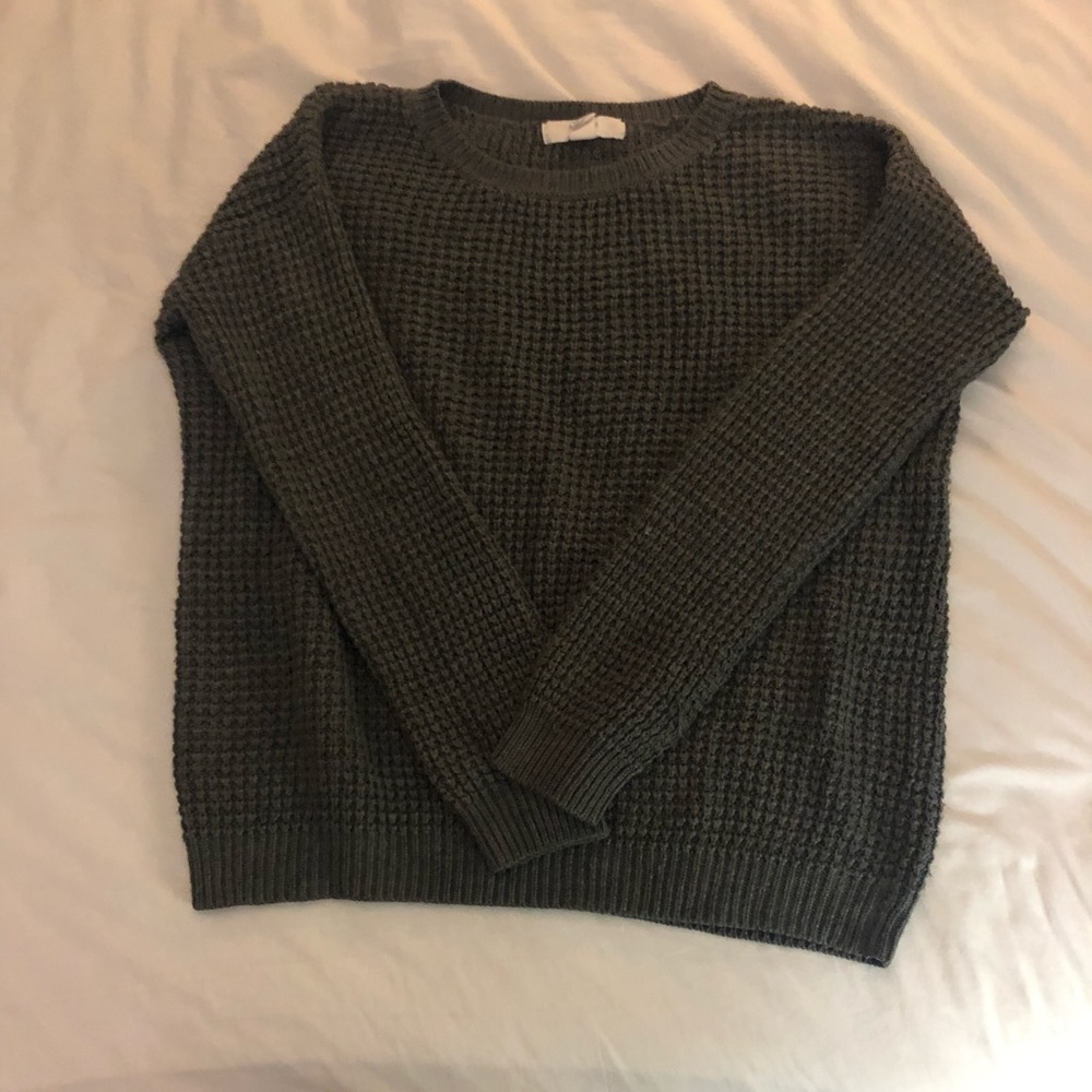 Cozy grey sweater